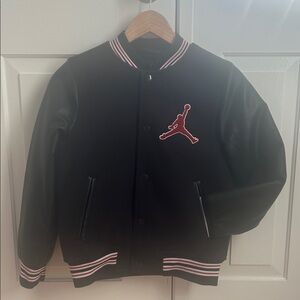 Jordan Kids Black and Red Jacket
